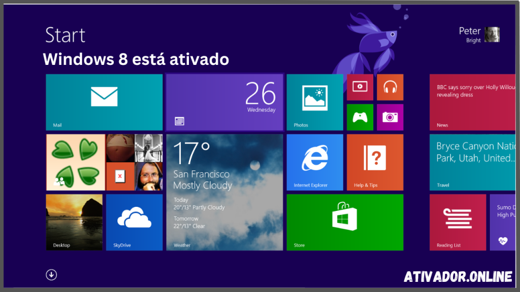 Windows 8 Ativador
