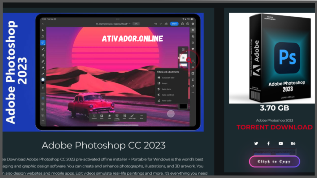 Adobe Photoshop CC 2023 Torrent 