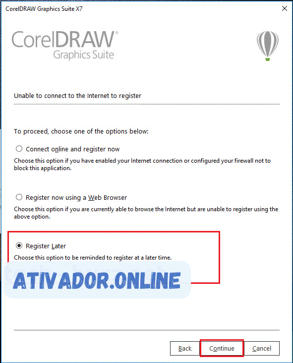 Instruções Para Ativar CorelDraw X7