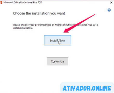 Instruções Para Instalar Office 2013